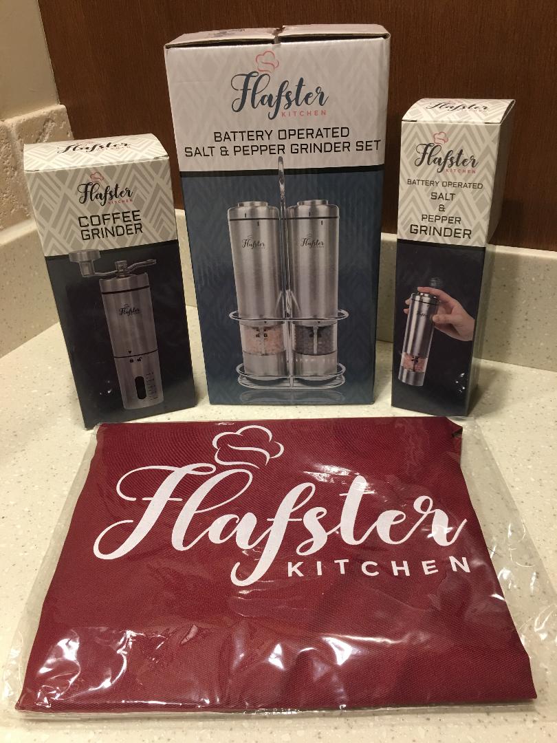 Flafster Kitchen Quality Salt & Pepper Shakers & Coffee Grinders! Special  Code! - Jim Salmon Professional Home Inspection Services