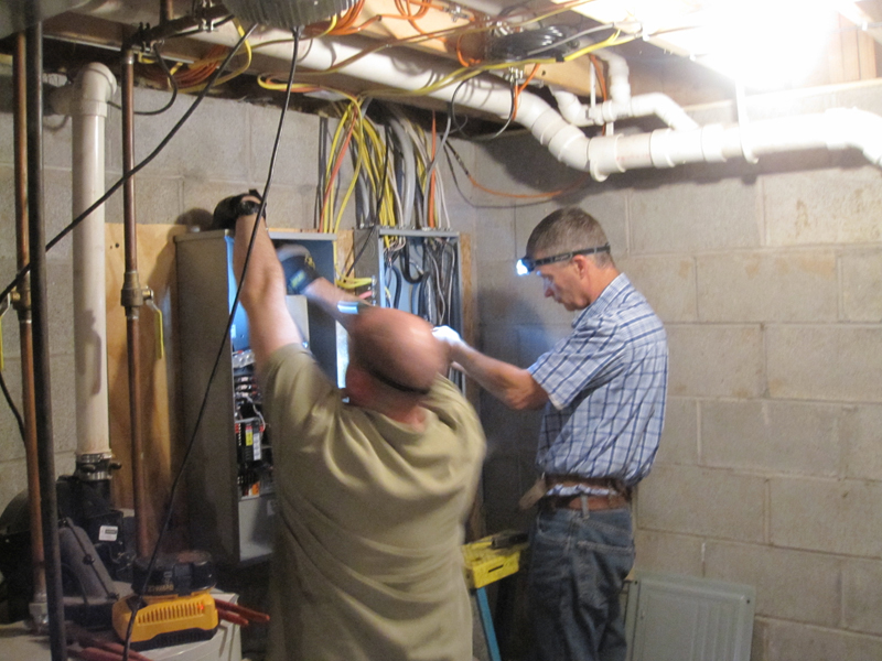 Doug's Generator Project Jim Salmon Professional Home Inspection Services