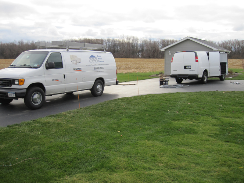 Doug's Generator Project Jim Salmon Professional Home Inspection Services