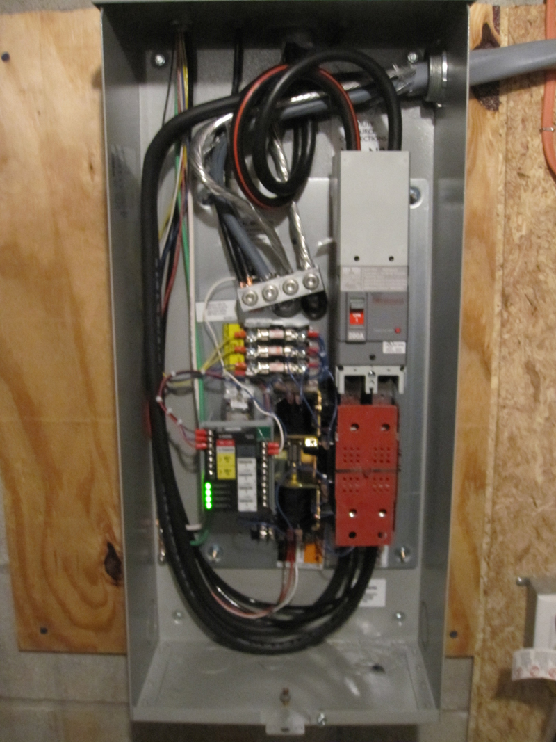 Doug's Generator Project Jim Salmon Professional Home Inspection Services