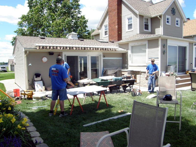 John's Outdoor Kitchen Project Jim Salmon Professional Home
