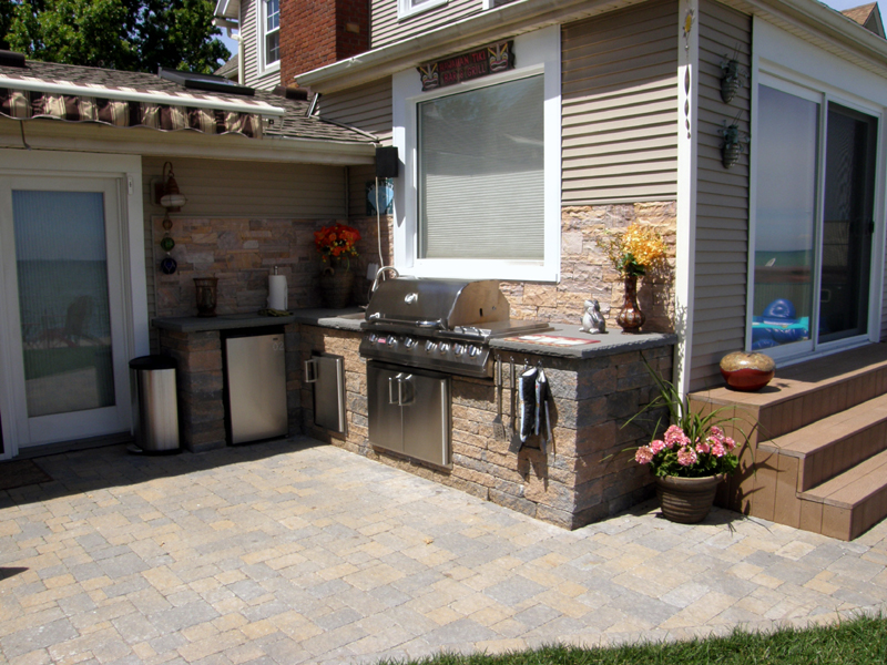 John's Outdoor Kitchen Project Jim Salmon Professional Home